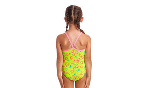 Funkita - Printed One Piece (Toddler Girl) - Cherry Top